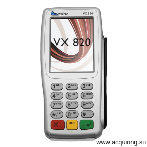 Банковский платежный терминал - пин пад Verifone VX820 под проект Прими Карту в Перми