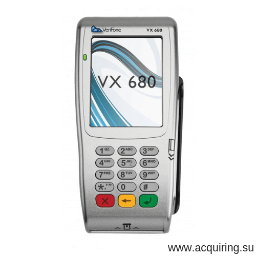 Мобильный POS-терминал Verifone VX680 (Wi-Fi, Bluetooth) под Прими Карту в Перми